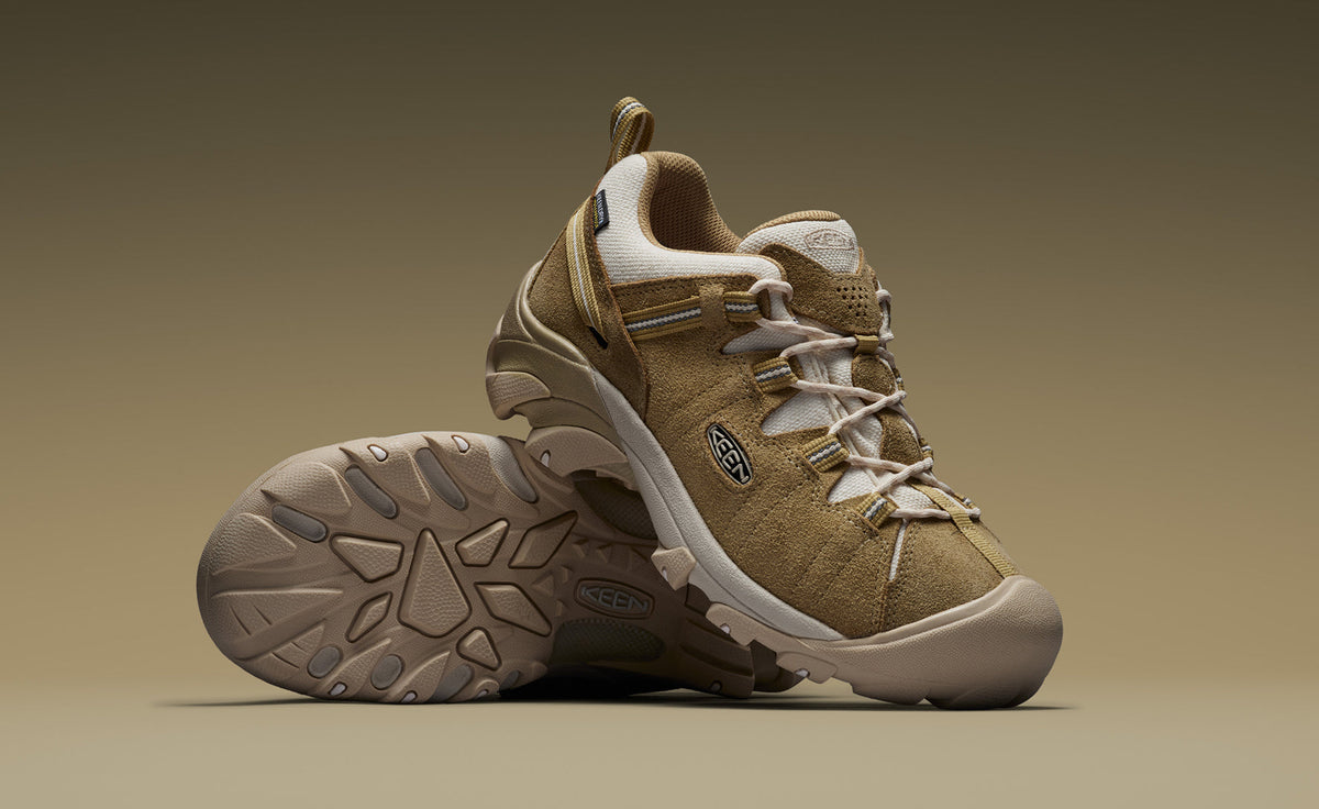 Men's Targhee II Waterproof Wide Cascade Brown/Golden Yellow | Keen