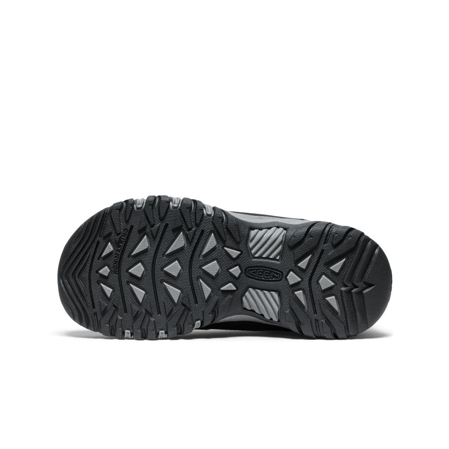 Big Kids' Targhee IV Waterproof Hiking Shoe Black/Steel Grey | Keen