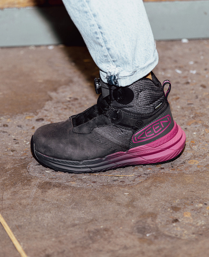 Women's Snapline RF Waterproof Boot (Carbon Toe) Magnet/Black | Keen