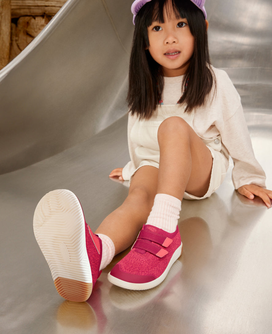 Little Kids' KNX Knit Double Strap Black/Evening Primrose | Keen
