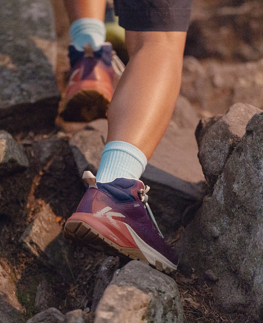 Women's Targhee Apex Waterproof Hiking Boot Fig/Burnt Brick | Keen