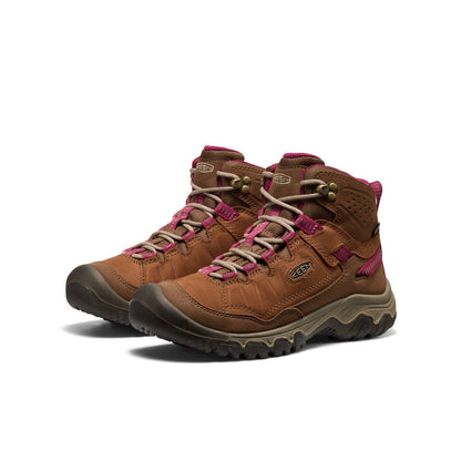 Women's Targhee IV Waterproof Hiking Boot Bison/Beaujolais | Keen