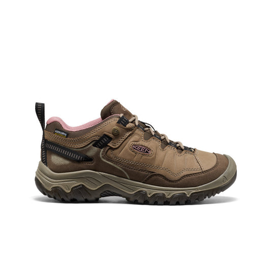 Women's Targhee IV Waterproof Hiking Shoe Brindle/Nostalgia Rose | Keen