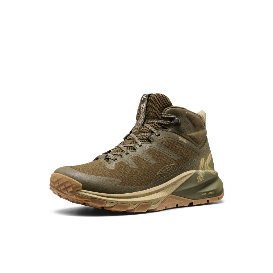 Men's Targhee Apex Waterproof Hiking Boot Dark Olive/Khaki | Keen