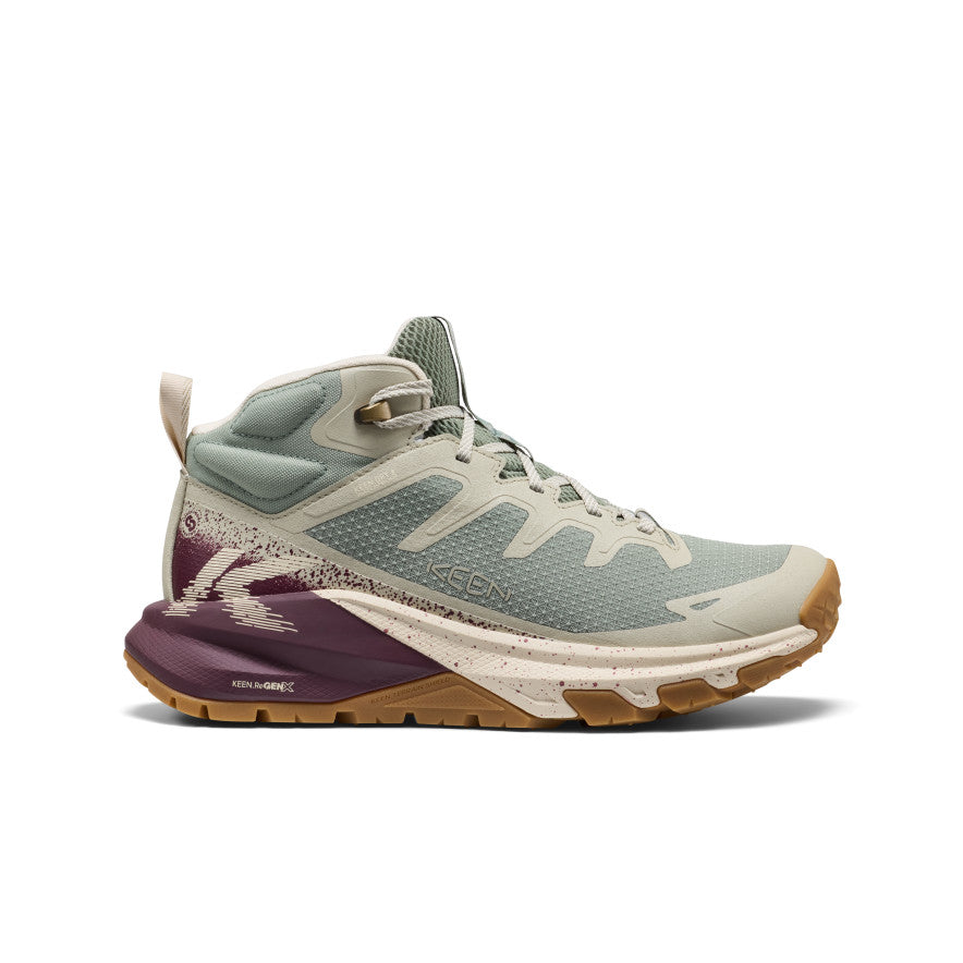 Women's Targhee Apex Waterproof Hiking Boot Lily Pad/Fig | Keen
