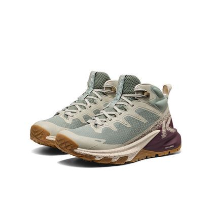 Women's Targhee Apex Waterproof Hiking Boot Lily Pad/Fig | Keen