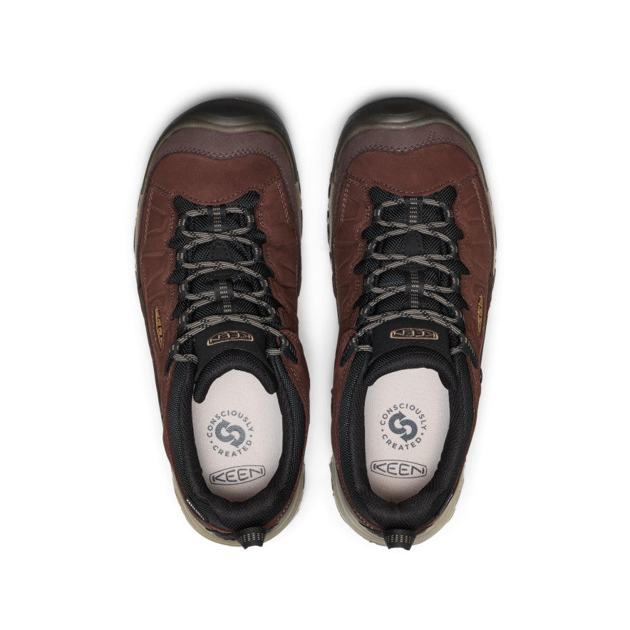 Men's Targhee IV Waterproof Hiking Shoe Java/Bison | Keen