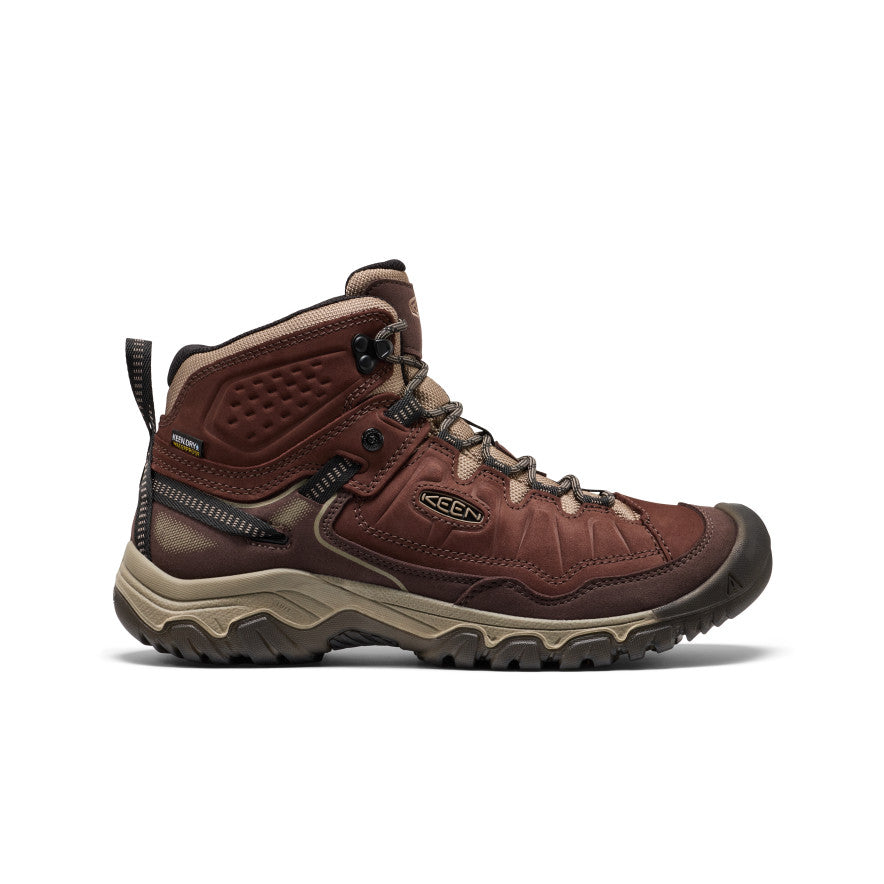 Men's Targhee IV Waterproof Hiking Boot Java/Brindle | Keen