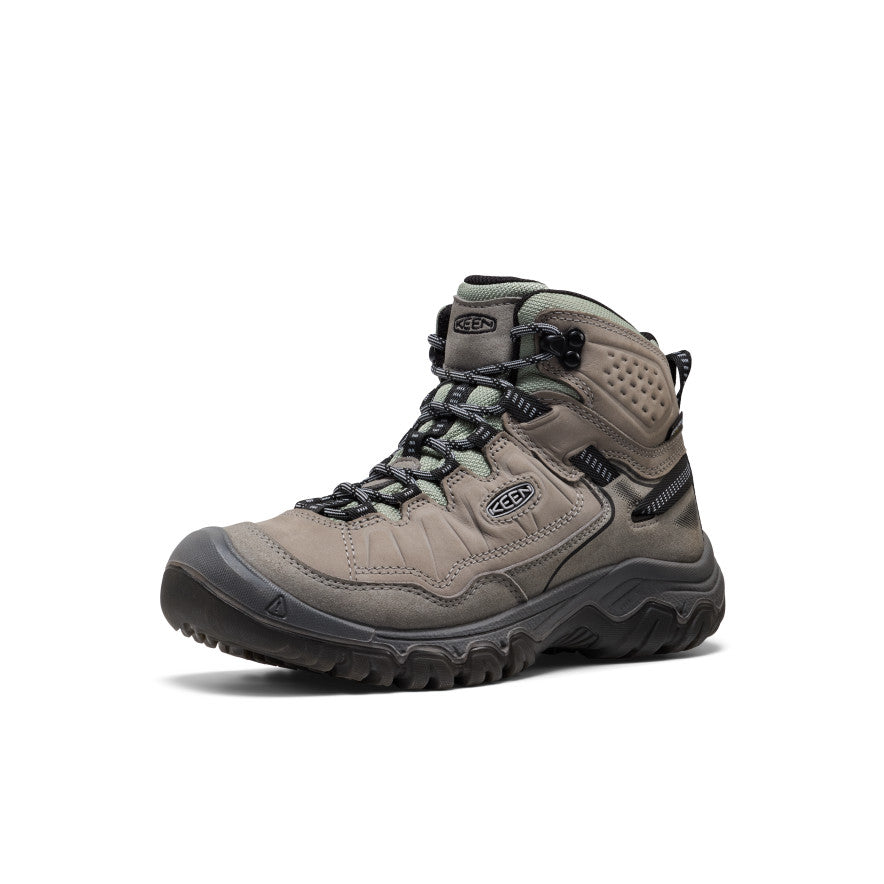 Women's Targhee IV Waterproof Hiking Boot Steel Grey/Lily Pad | Keen