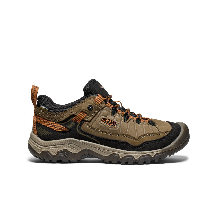 Men's Targhee IV Waterproof Hiking Shoe Sea Turtle/Roasted Pecan | Keen