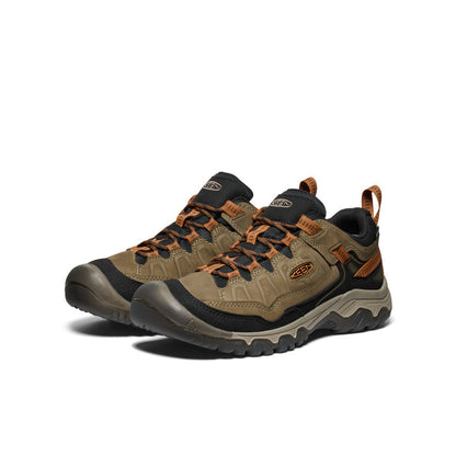 Men's Targhee IV Waterproof Hiking Shoe Sea Turtle/Roasted Pecan | Keen