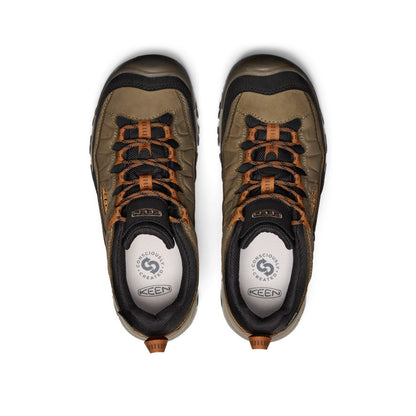 Men's Targhee IV Waterproof Hiking Shoe Sea Turtle/Roasted Pecan | Keen