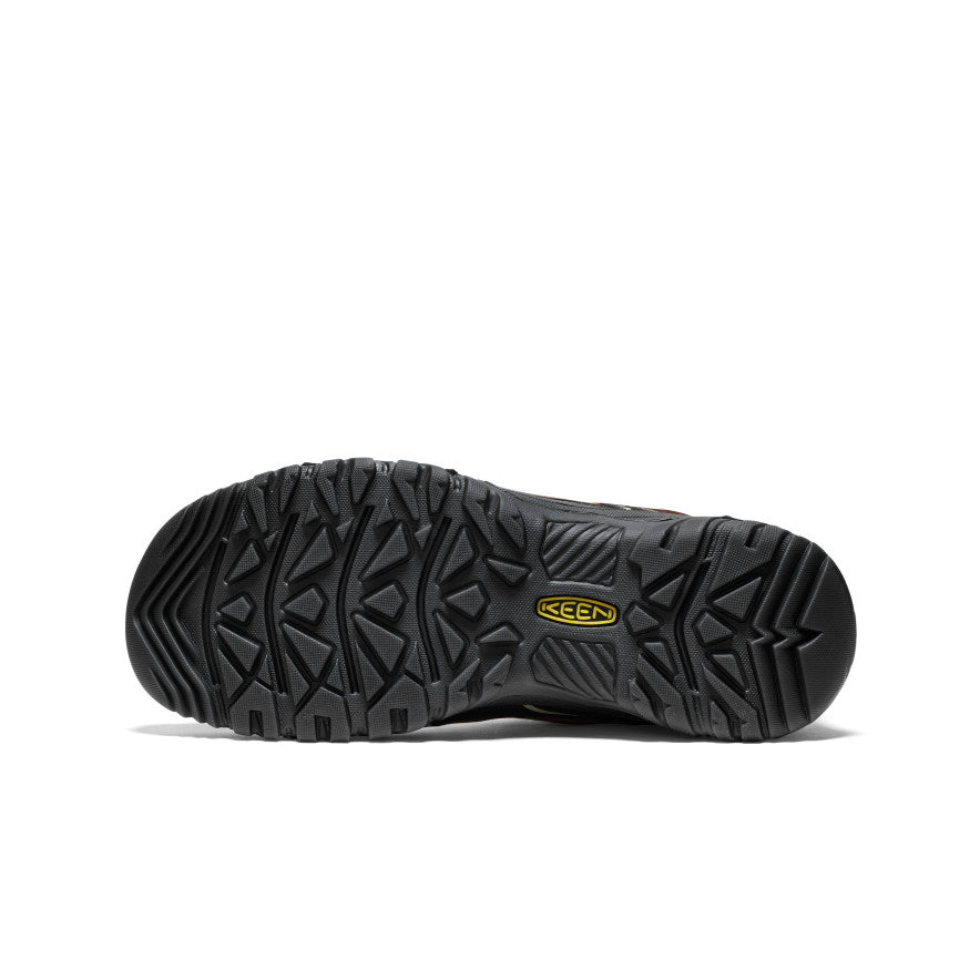Men's Targhee IV Waterproof Hiking Shoe Bison/Black | Keen