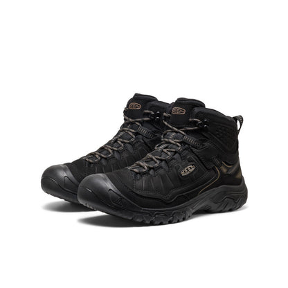 Men's Targhee IV Waterproof Hiking Boot Triple Black | Keen