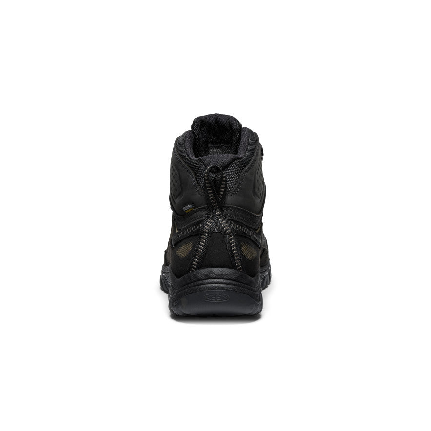 Men's Targhee IV Waterproof Hiking Boot Triple Black | Keen