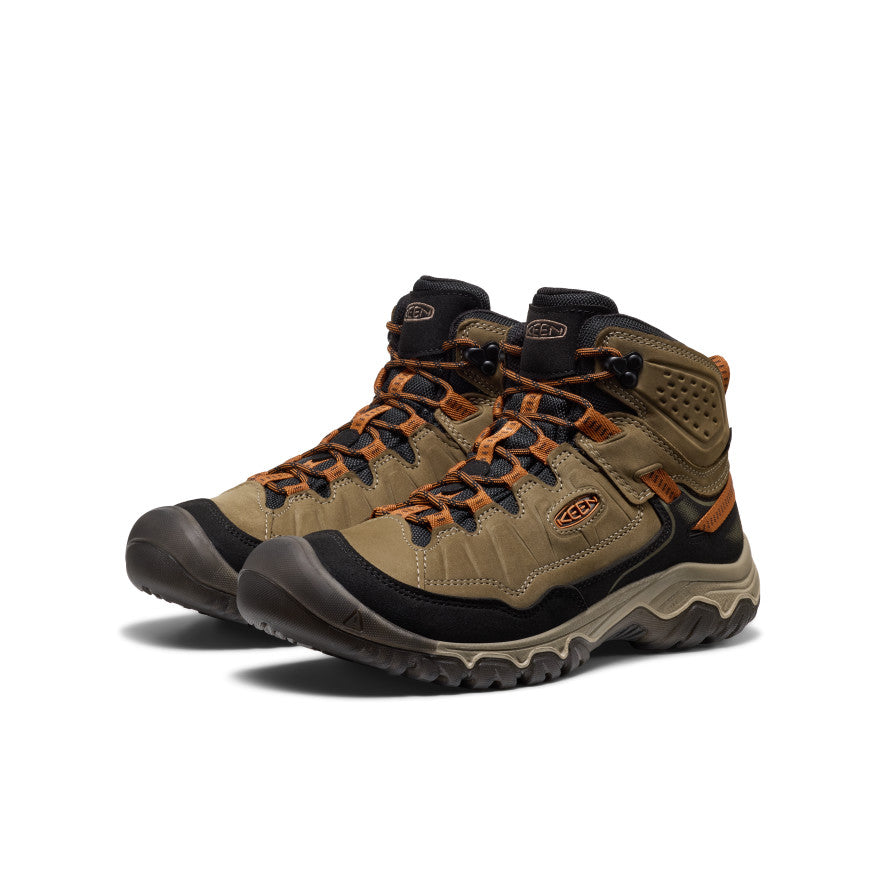 Men's Targhee IV Waterproof Hiking Boot Sea Turtle/Roasted Pecan | Keen