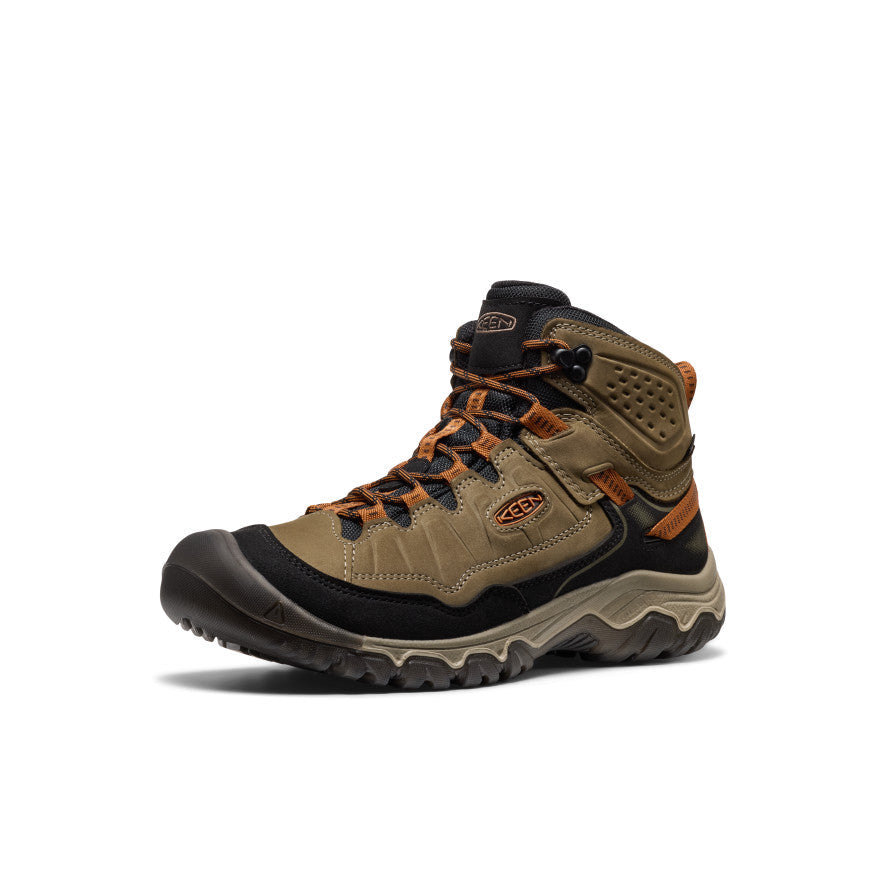 Men's Targhee IV Waterproof Hiking Boot Sea Turtle/Roasted Pecan | Keen