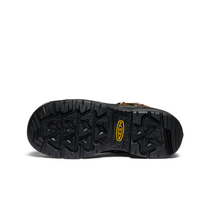 Men's Targhee IV Waterproof Work Boot (Carbon Toe) Dark Earth/Black | Keen