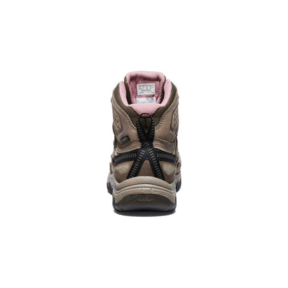 Women's Targhee IV Waterproof Hiking Boot Brindle/Nostalgia Rose | Keen