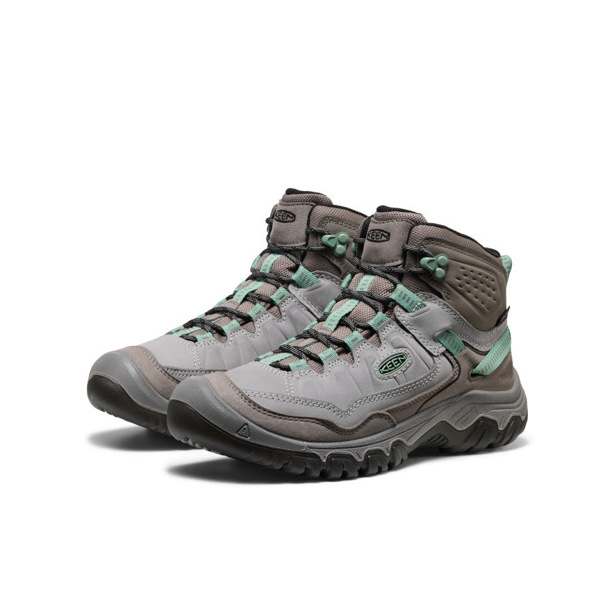 Women's Targhee IV Waterproof Hiking Boot Alloy/Granite Green | Keen