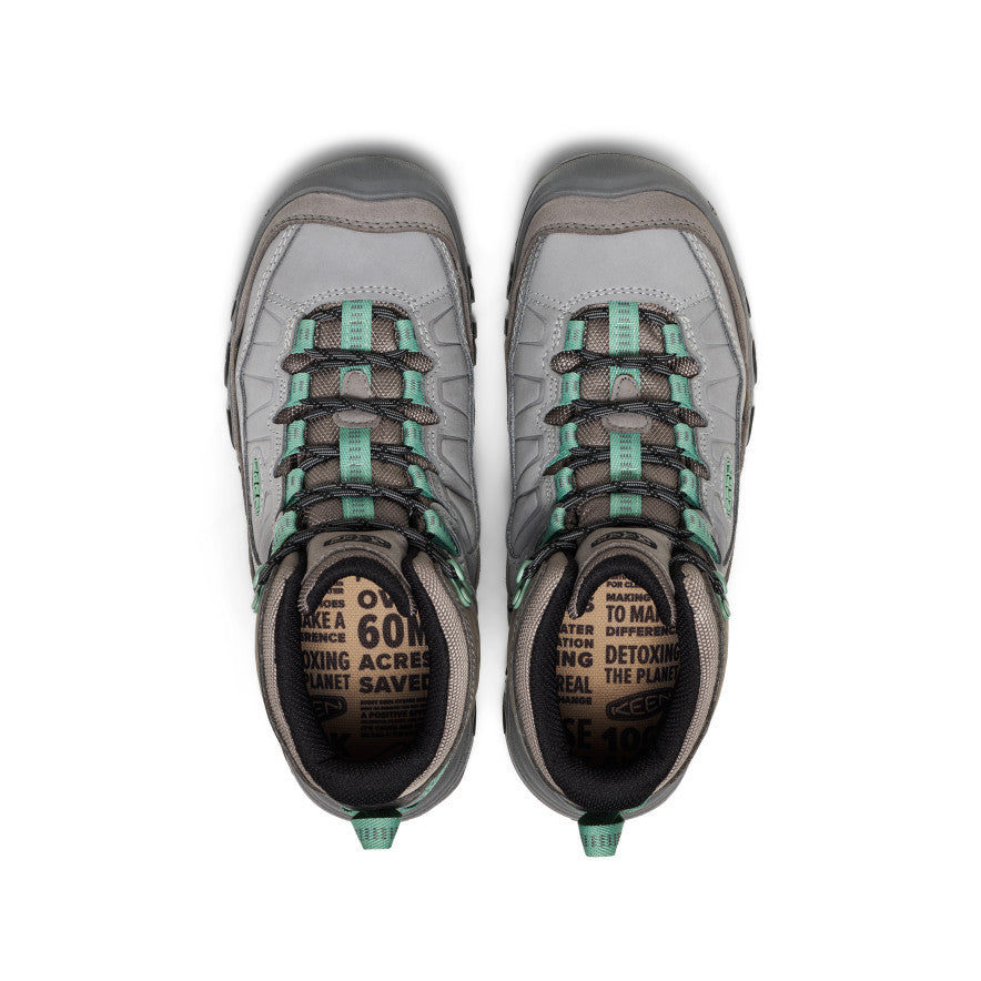 Women's Targhee IV Waterproof Hiking Boot Alloy/Granite Green | Keen