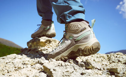 Women's Targhee IV Waterproof Hiking Boot Alloy/Granite Green | Keen
