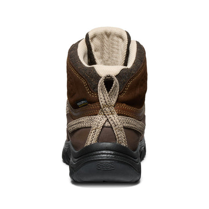 Women's Targhee IV Waterproof Hiking Boot x Hikerkind Dark Earth/Dark Earth | Keen