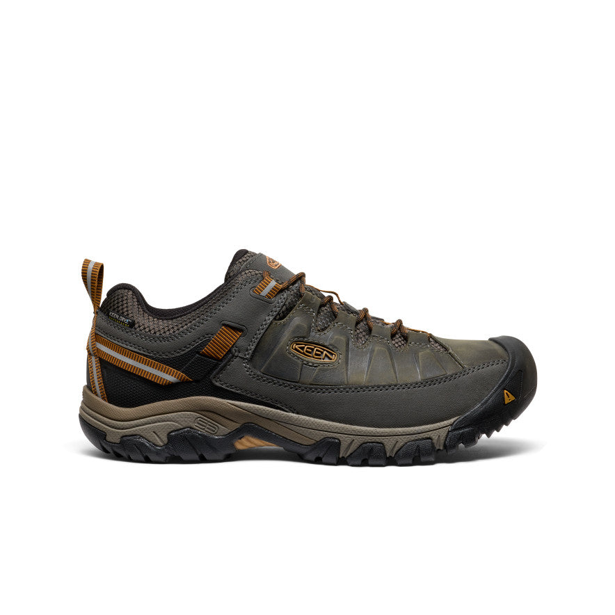 Men's Targhee III Waterproof Black Olive/Golden Brown | Keen