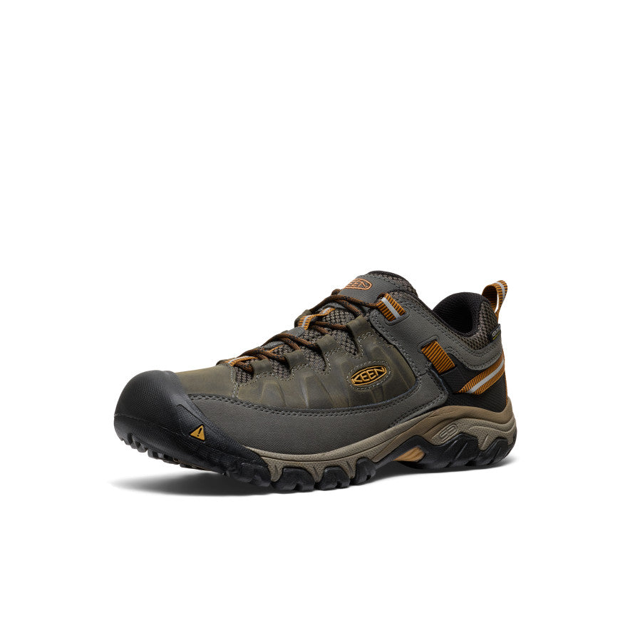 Men's Targhee III Waterproof Black Olive/Golden Brown | Keen