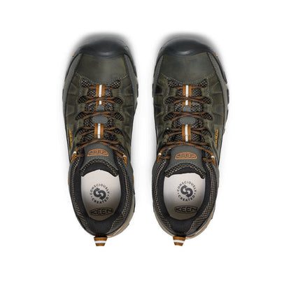 Men's Targhee III Waterproof Black Olive/Golden Brown | Keen