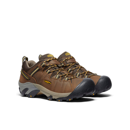 Men's Targhee II Waterproof Wide Cascade Brown/Golden Yellow | Keen
