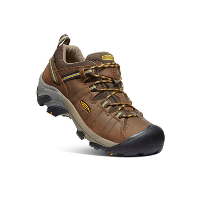Men's Targhee II Waterproof Wide Cascade Brown/Golden Yellow | Keen