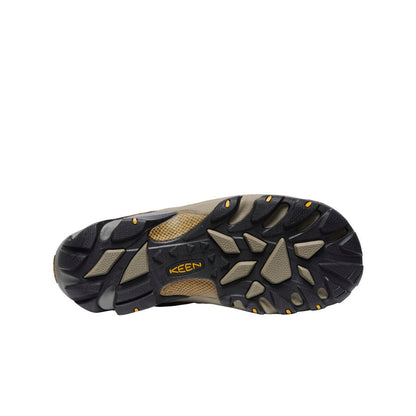 Men's Targhee II Waterproof Wide Cascade Brown/Golden Yellow | Keen