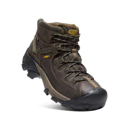 Men's Targhee II Mid Waterproof Hiking Boots Canteen/Dark Olive | Keen
