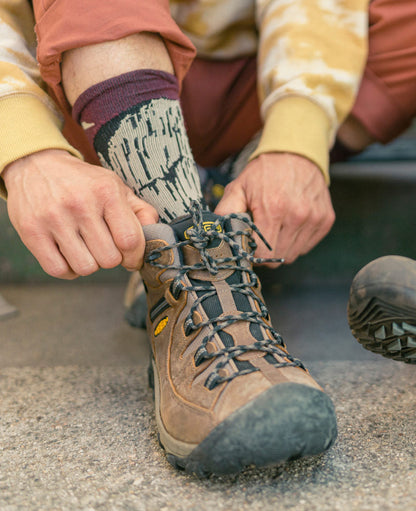 Men's Targhee II Mid Waterproof Hiking Boots Canteen/Dark Olive | Keen