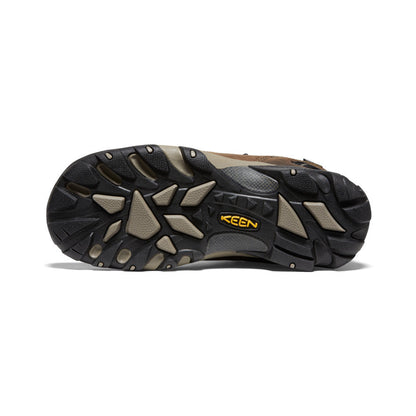 Men's Targhee II Mid Waterproof Hiking Boots Shitake/Brindle | Keen