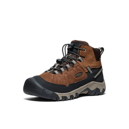 Big Kids' Targhee IV Waterproof Hiking Boot Bison/Brindle | Keen