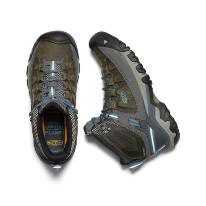 Women's Targhee III Waterproof Mid Magnet/Atlantic Blue | Keen