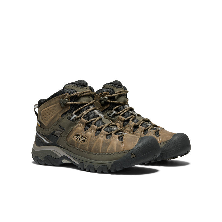 Men's Targhee III Waterproof Mid Bungee Cord/Black | Keen