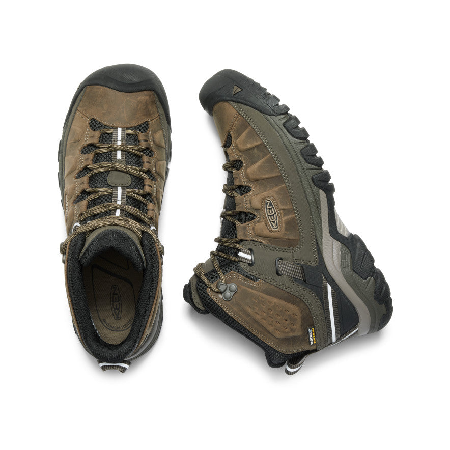 Men's Targhee III Waterproof Mid Bungee Cord/Black | Keen