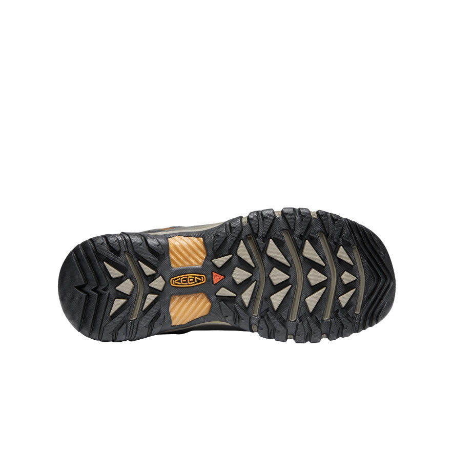 Men's Targhee III Waterproof Mid Black Olive/Golden Brown | Keen