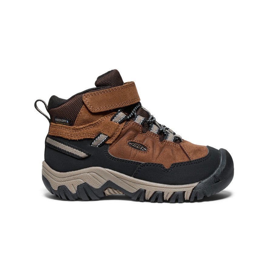 Little Kids' Targhee IV Waterproof Hiking Boot Bison/Brindle | Keen