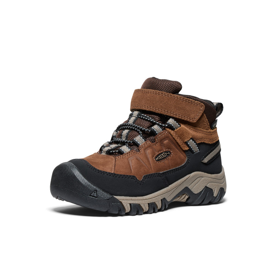 Little Kids' Targhee IV Waterproof Hiking Boot Bison/Brindle | Keen