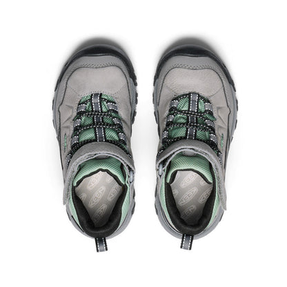 Little Kids' Targhee IV Waterproof Hiking Boot Alloy/Granite Green | Keen