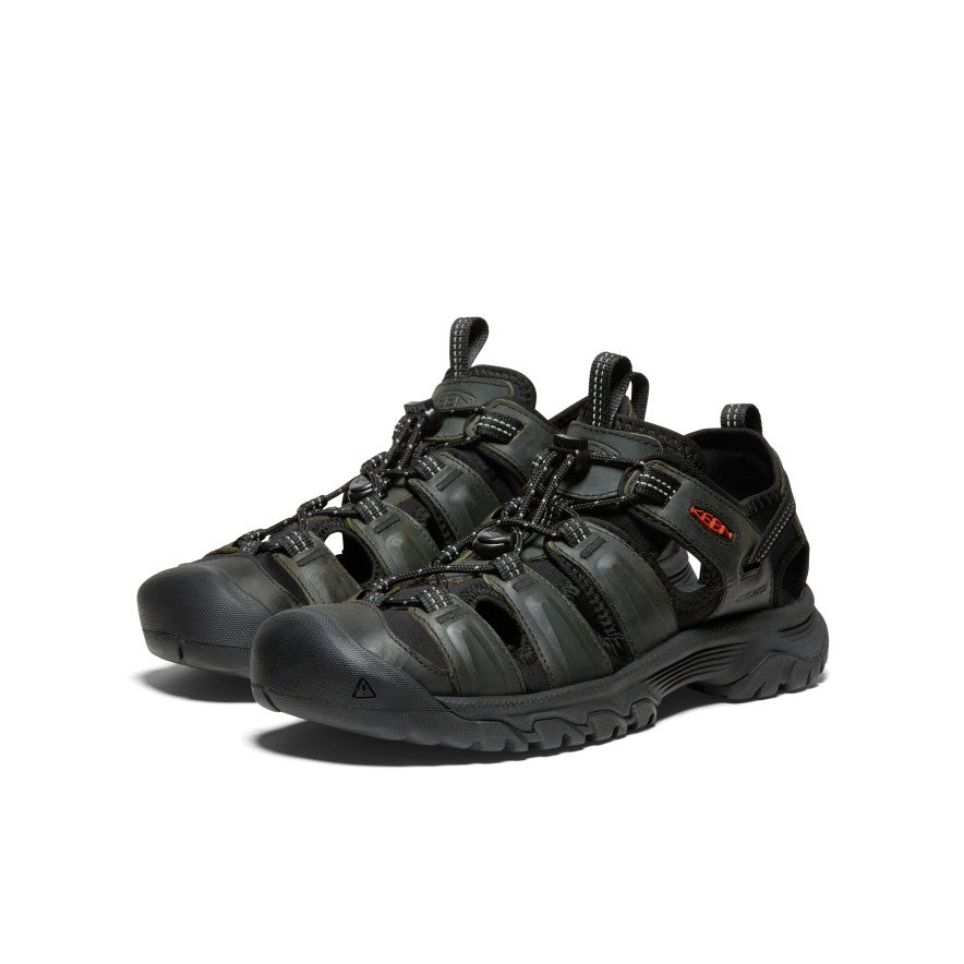 Men's Targhee III Sandal Grey/Black | Keen