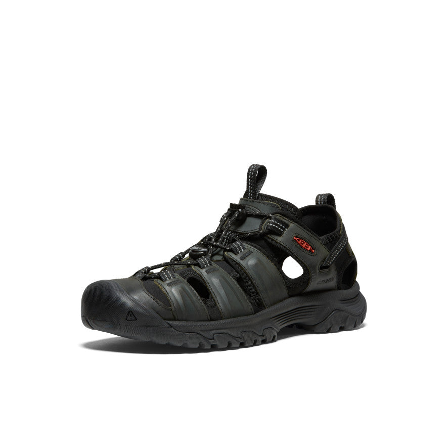 Men's Targhee III Sandal Grey/Black | Keen