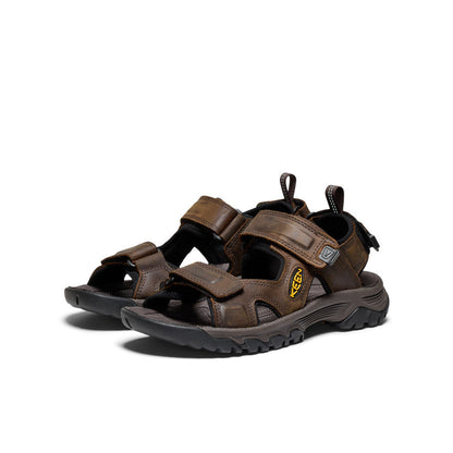 Men's Targhee III Open Toe Sandal Bison/Mulch | Keen