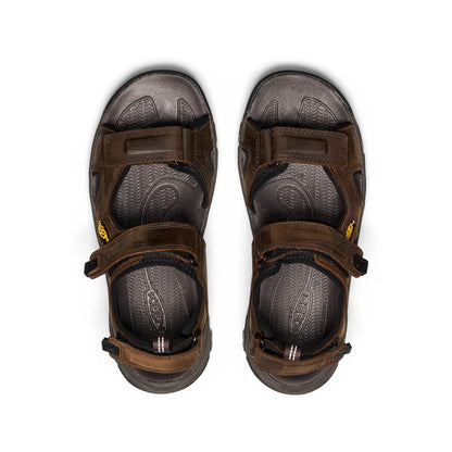 Men's Targhee III Open Toe Sandal Bison/Mulch | Keen