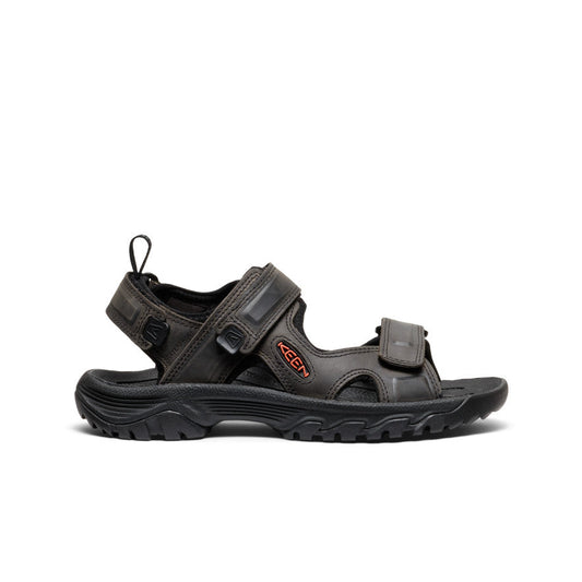 Men's Targhee III Open Toe Sandal Grey/Black | Keen