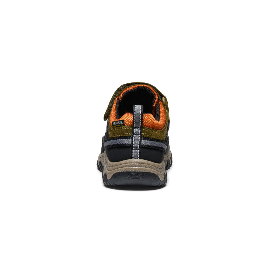 Little Kids' Targhee IV Waterproof Hiking Shoe Dark Olive/Gold Flame | Keen